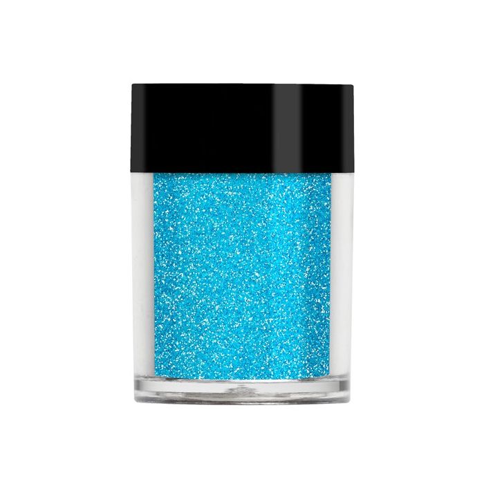 Lecenté boyfriend blue iridescent glitter