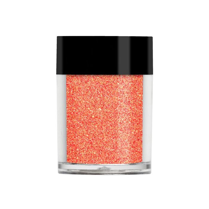 Lecenté coral iridescent glitter