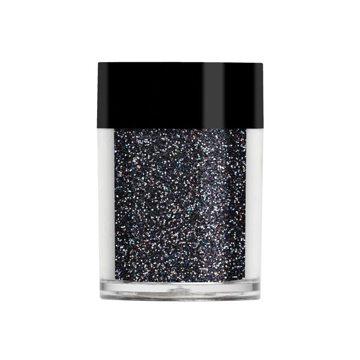 Lecente Pewter holographic glitter