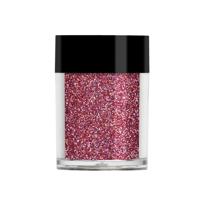 Lecenté raspberry holographic glitter