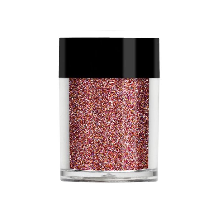 Lecenté red holographic glitter
