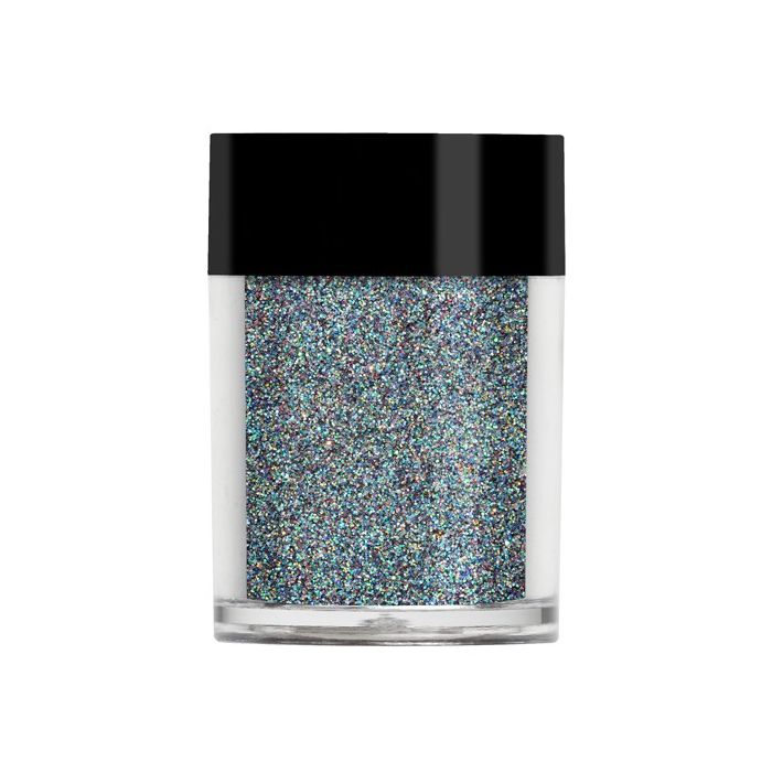 Lecenté Turquoise iridescent glitter