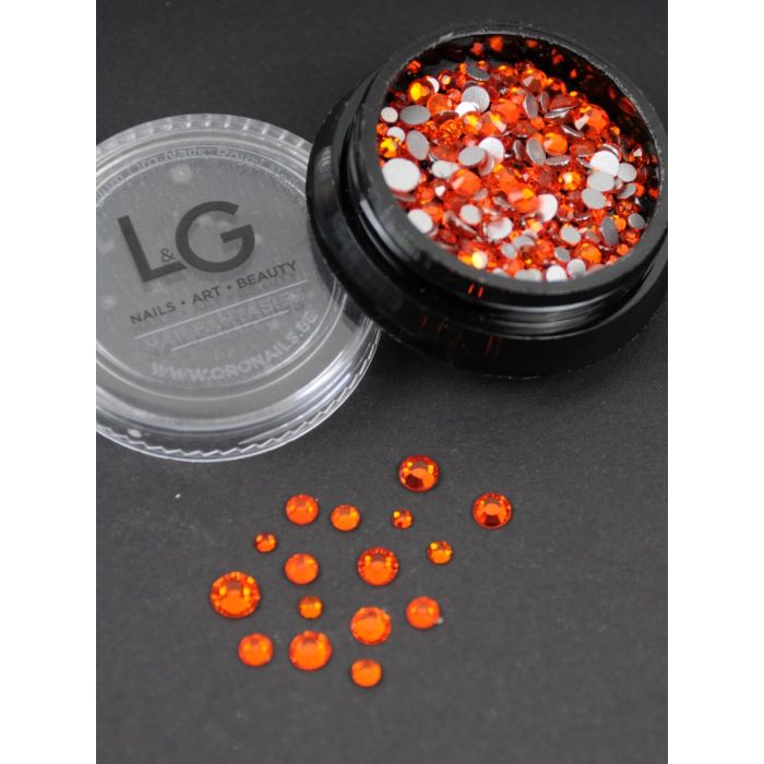 L&G Strass Orange 300pcs size 4