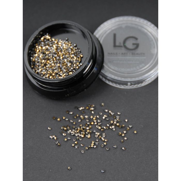 L&G Strass Studs Copper