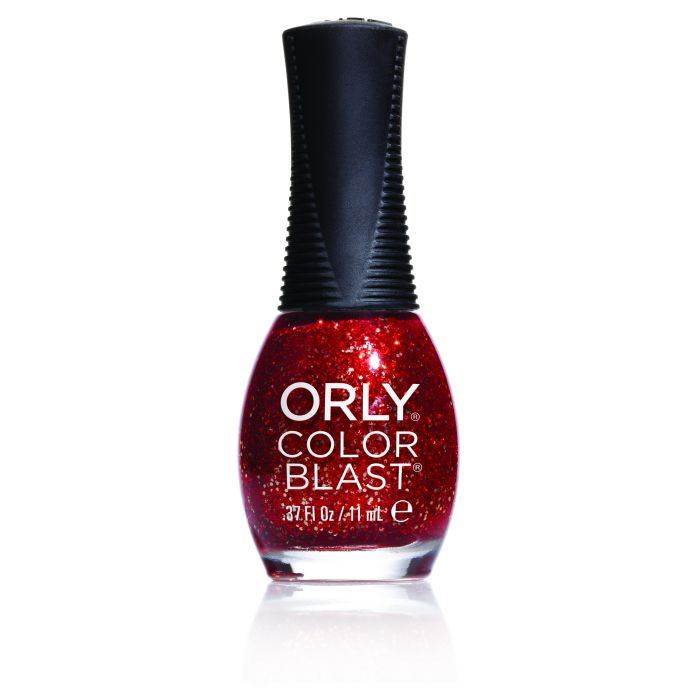 Orly Color Blast Crimson Gloss Glitter 11ml