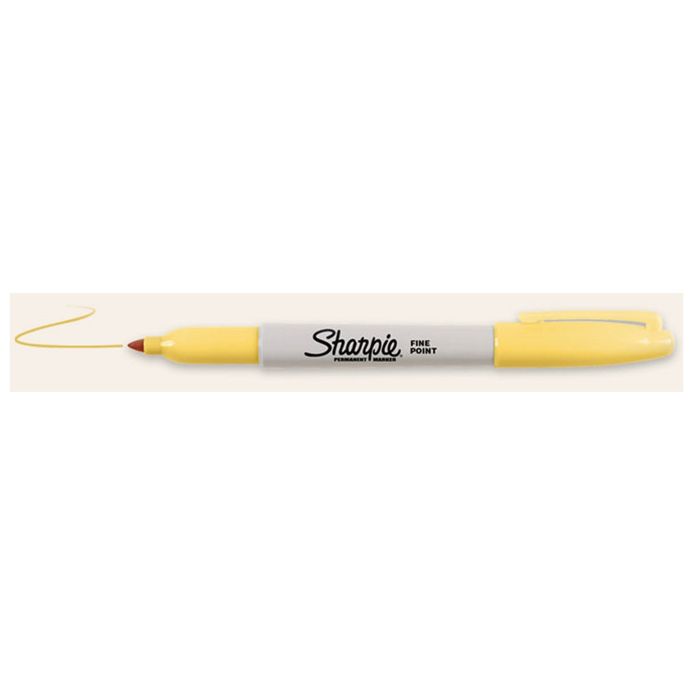 Sharpie Pen Banana Clip Yellow