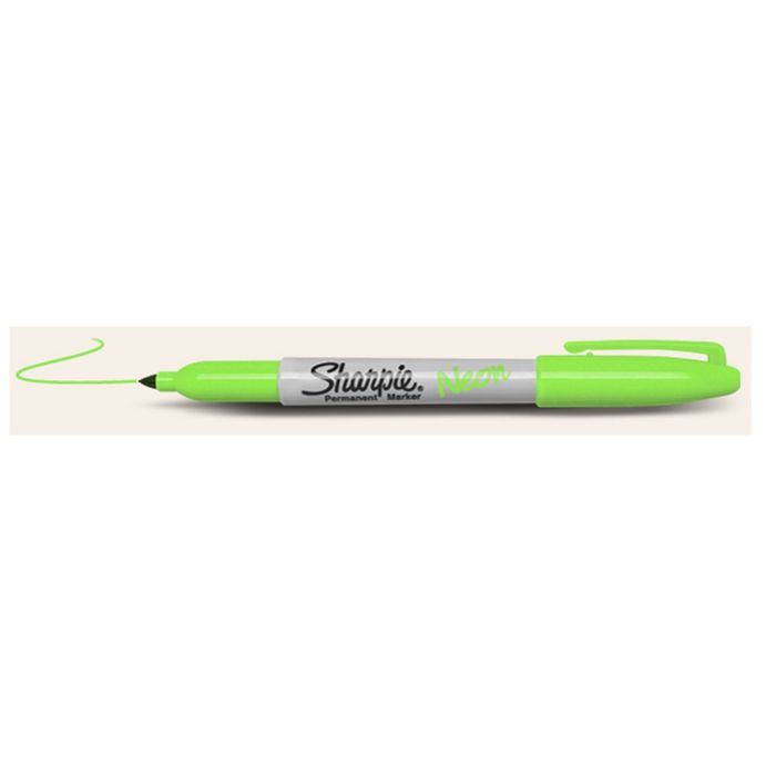 Sharpie Pen Neon Green