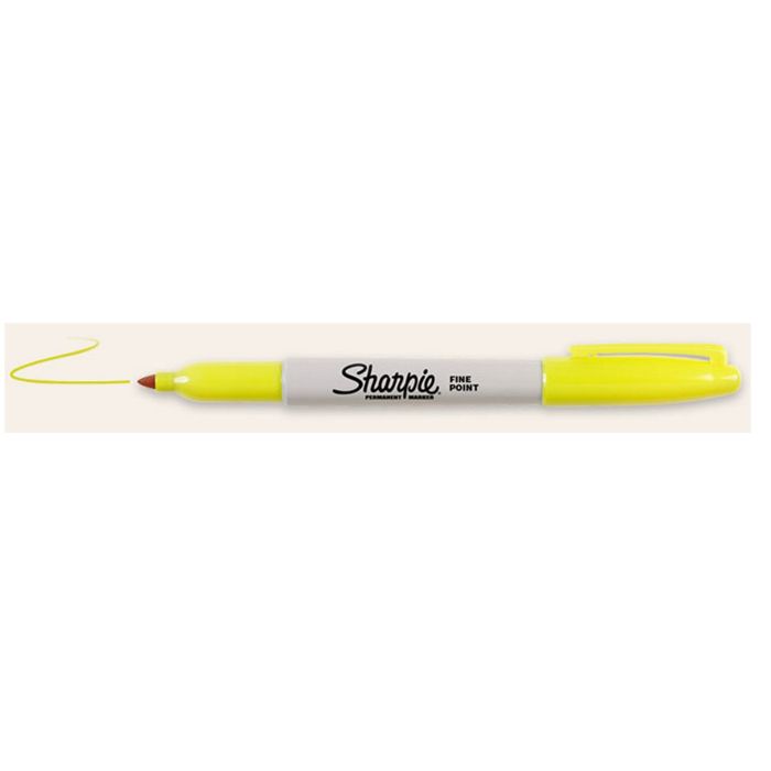 Sharpie Pen Yellow