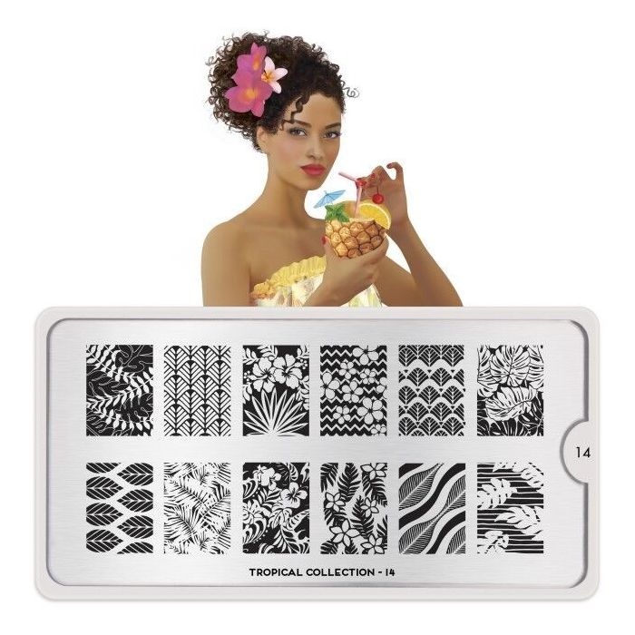 MoYou Tropical 14 Stempelplaat 