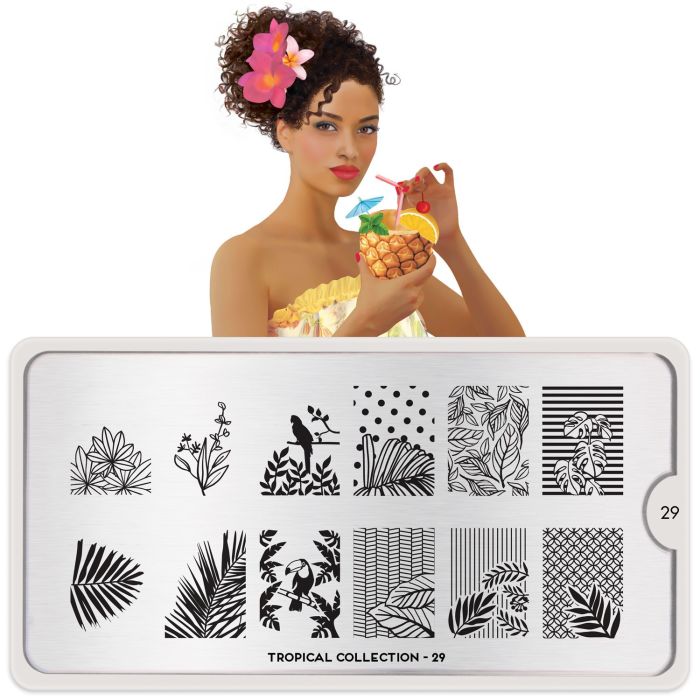 MoYou Tropical 29 stempelplaat
