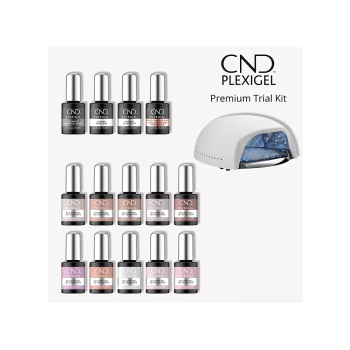 CND Plexigel Premium KIt + GRATIS Led Lamp