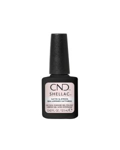 CND&trade; SHELLAC&trade; Satin Slippers #297 12,5 ml melkroze gellak