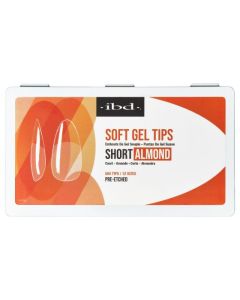 IBD Soft gel Tips Short Almond
