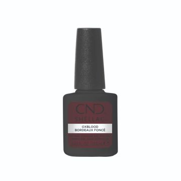 CND Shellac Oxblood #222 12,5 ml donkerrode gellak