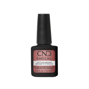 CND™ SHELLAC™ Untitled Bronze #212 12,5 ml – Roségouden Glitter Gellak