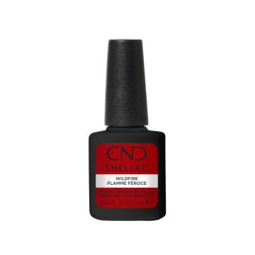 CND™ SHELLAC™ Wildfire #158 12,5 ml flesje klassieke rode gellak