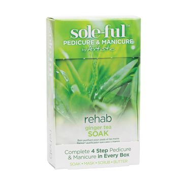 Sole-Ful Rehab 4 stappen spa behandeling soak mask scrub butter