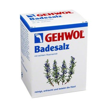 Gehwol Badzout met Rozemarijnolie 10×25 g voetbad