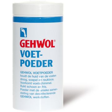 Gehwol Voetpoeder 100g voor droge en frisse voeten
