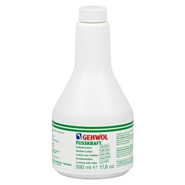 Gehwol Fusskraft Kruidenlotion 500 ml – verfrissende en hydraterende voetlotion met kruidenextracten