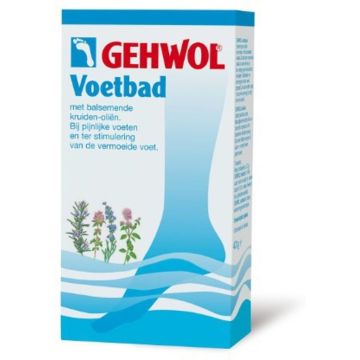 Gehwol voetbad met balsemende kruiden-oliën