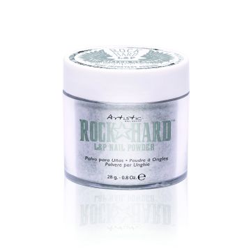 Artistic Rock Hard L&P Acrylic VIP Silver Starlet 28g zilver metallic acrylpoeder met sparkle voor nail art
