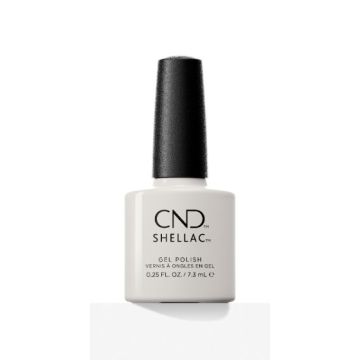 CND Shellac All Frothed Up 7,3 ml amandelwitte gellak met zachte romige ondertoon, professioneel Shellac product met 20 procent korting.