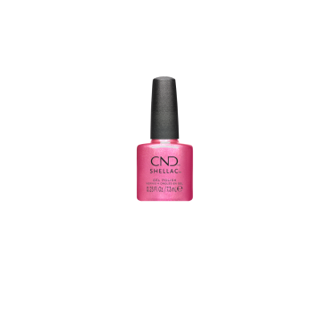 CND Shellac Covetable 7,3 ml, diep roze glitter gellak