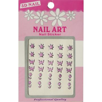 Bell'Ure 3D Nail Art Stickers