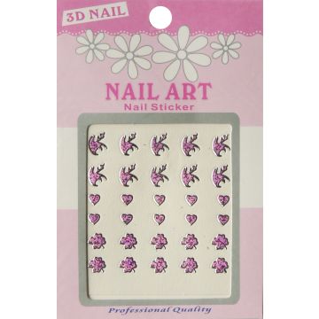 Bell'Ure 3D Nail Art Stickers