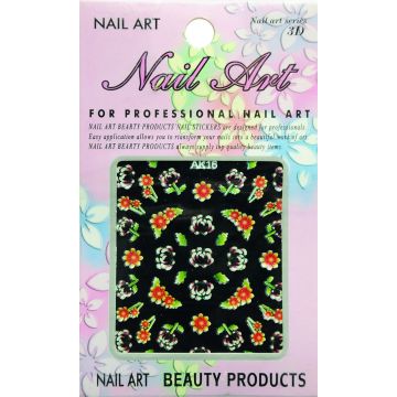 Bell'ure Stickers 3D Bloemetjes