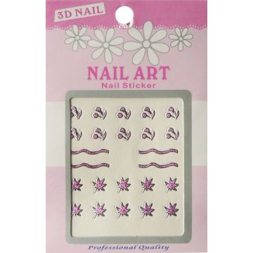 Bell'Ure 3D Nail Art Stickers