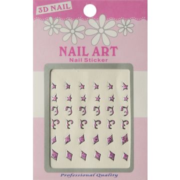 Bell'Ure 3D Nail Art Stickers