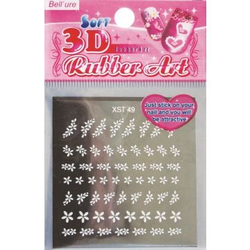 Bell'Ure 3D Rubber Art Sticker