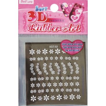 Bell'Ure 3D Rubber Art Sticker