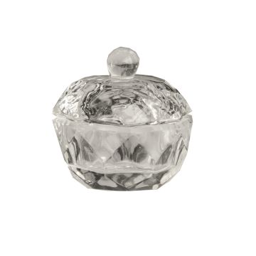 Bell'ure Dappen Dish Glas met Deksel
