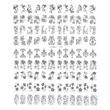 Bell'ure Filigree Stickers