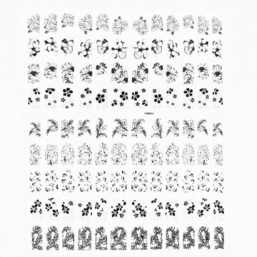 Bell'ure Filigree Stickers
