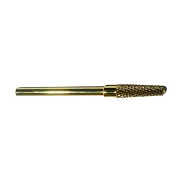 bellure carbide tapered cone bit gold taps toelopende freesbit voor gel biab acryl manicure pedicure