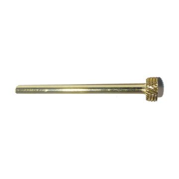 bellure carbide flat top barrel bit gold voor gel biab acryl manicure pedicure