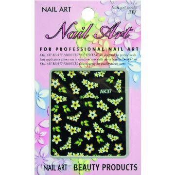 Bell'ure Stickers 3D Bloemetjes