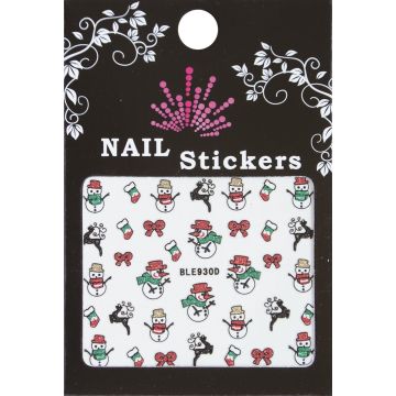 Bell'Ure Nail Sticker Christmas
