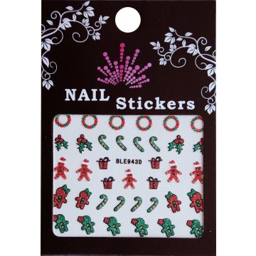 Bell'Ure Nail Sticker Christmas