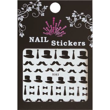 Bell'Ure Nail Stickers Moustache