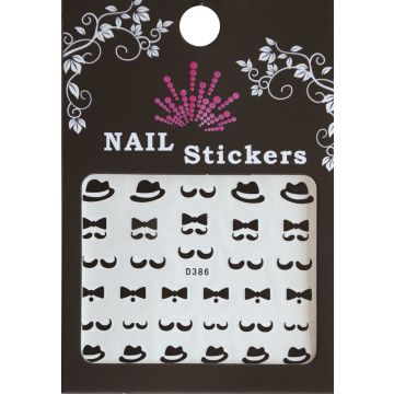 Bell'Ure Nail Stickers Moustache