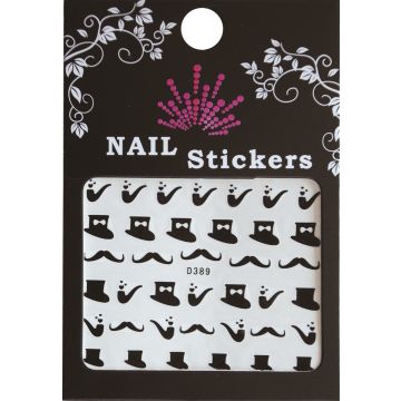 Bell'Ure Nail Stickers Moustache