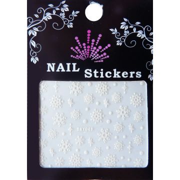 Bell'Ure Nail Sticker Winter White