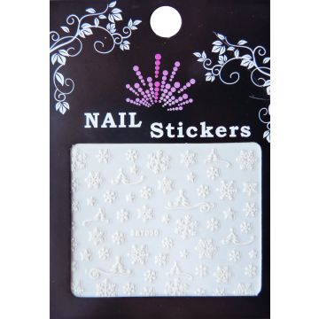 Bell'Ure Nail Sticker Winter White