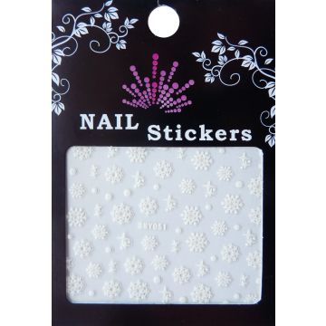 Bell'Ure Nail Sticker Winter White