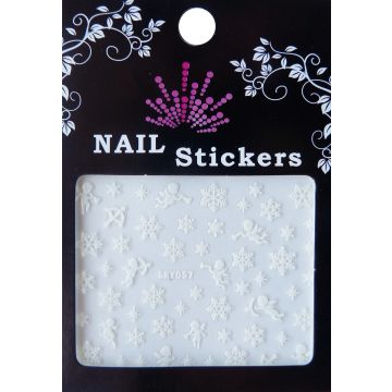 Bell'Ure Nail Sticker Winter White
